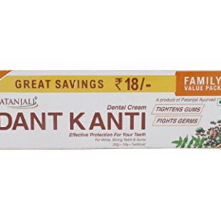 PATANJALI DANT KANTI NATURAL TOOTH PASTE 300GM