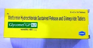 GLYCOMET GP 0.5MG TABLET