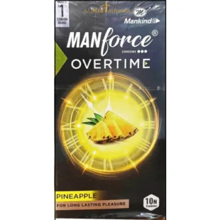 Manforce Condom Overtime Pineapple 10N