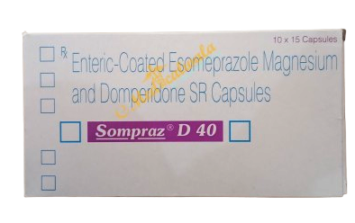 SOMPRAZ D 40MG CAPSULE