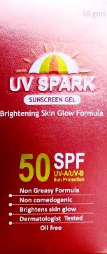 UV SPARK SUNSCREEN GEL 50SPF