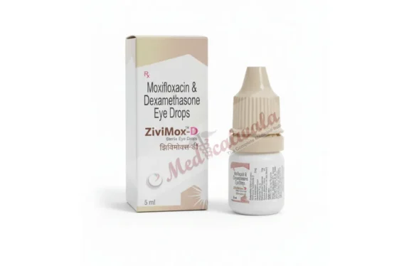ZIVIMOX D 5ML EYE DROPS