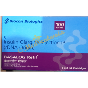 BASALOG REFIL 100IU 3ML INJECTION