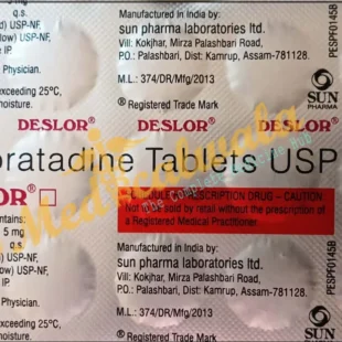 DESLOR 5MG TABLET