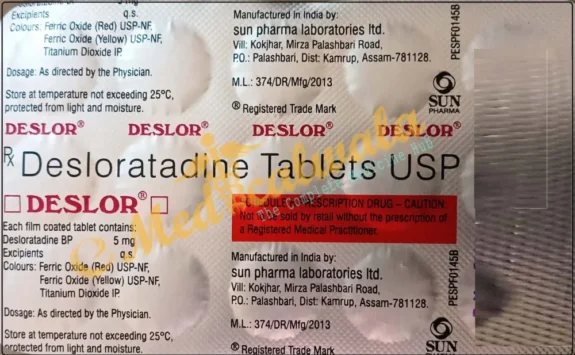 DESLOR 5MG TABLET