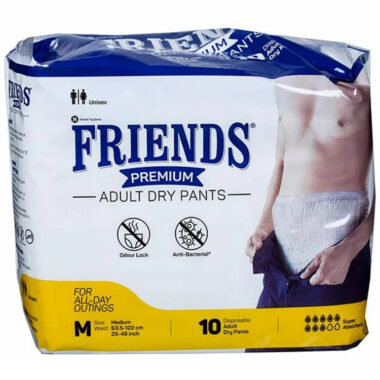 FRIENDS ADULT DIAPERS M SIZE