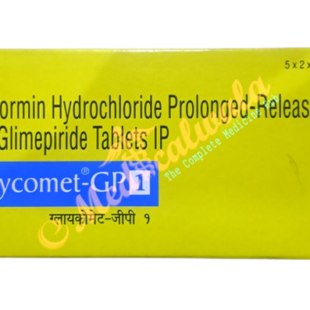 GLYCOMET GP 1MG TABLET