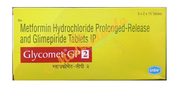 GLYCOMET GP 2MG TABLET