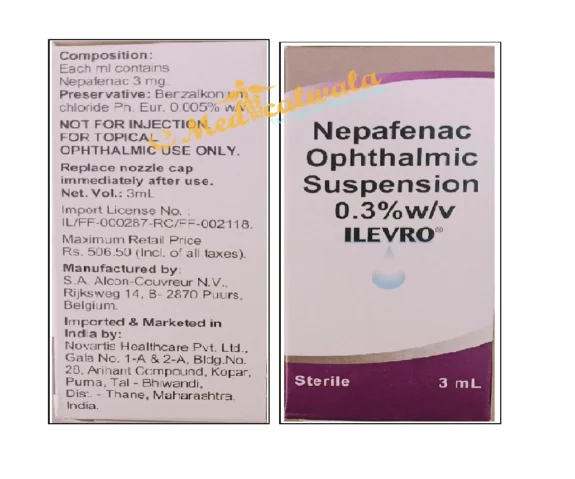 ILEVRO EYE 3ML DROPS