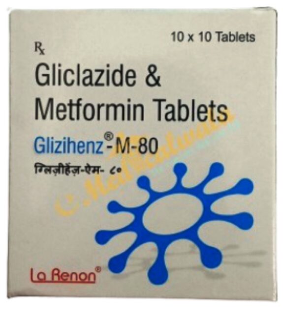 GLIZIHENZ M 80MG TABLET