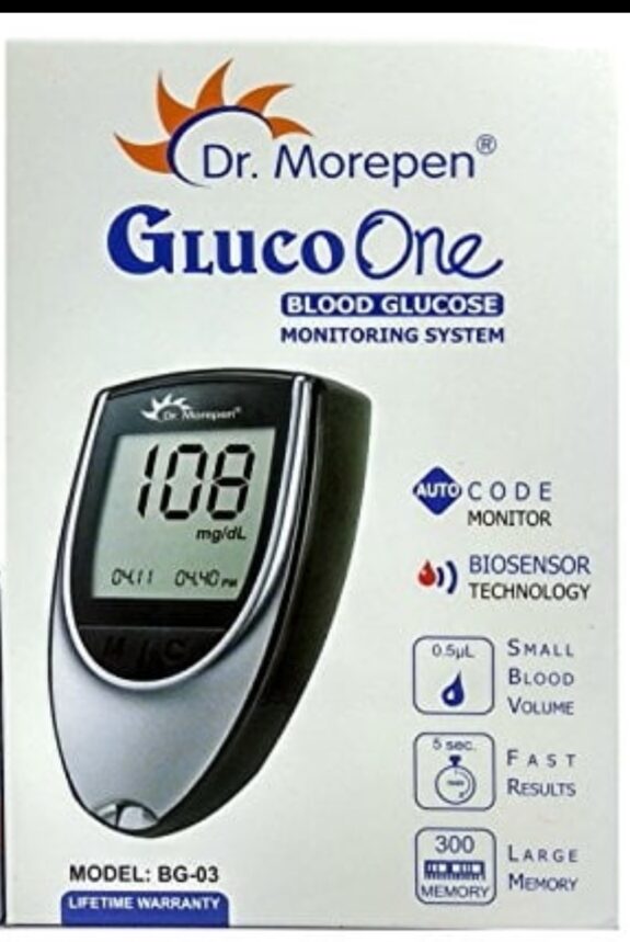 DR MOREPEN GLUCO ONE BLOOD GLUCOSE SYSTEM BG 03