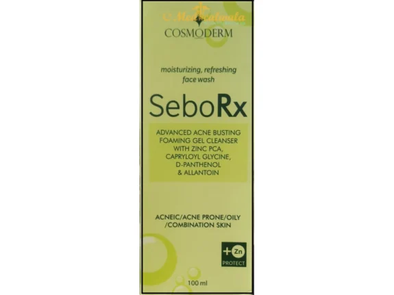 SEBORX MOISTURIZING FACE WASH 100ML