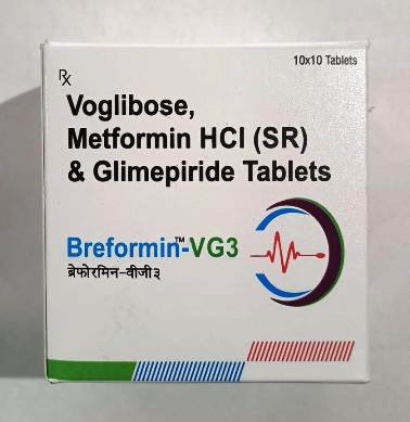 BREFORMIN VG 3MG TABLET