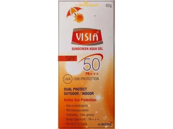VISIA SPF 50PA+++PROTECTIVE SUNSCREEN AQUA GEL