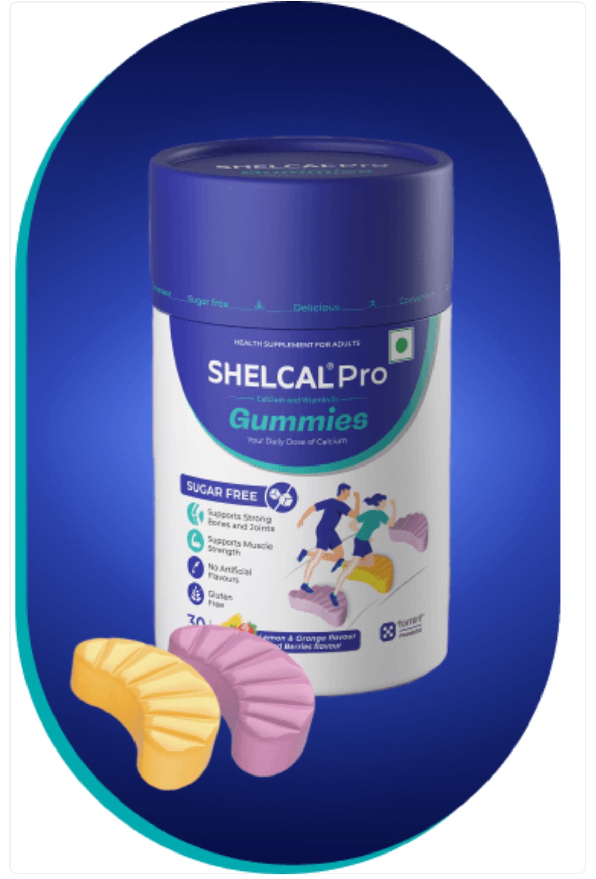 SHELCAL PRO GUMMIES 30S
