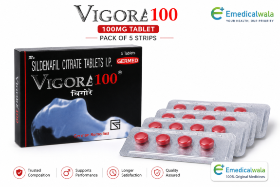 VIGORE 100MG TABLET PACK OF 5