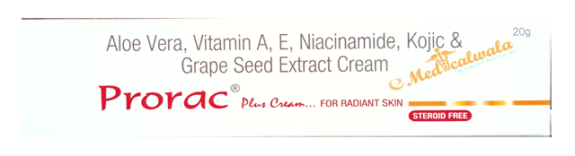 PRORAC PLUS SKIN 20GM CREAM