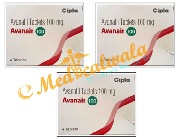 AVANAIR 100MG TABLET PACK OF 3