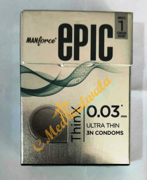 Manforce Epic Thinx Ultra Thin Condoms for Men