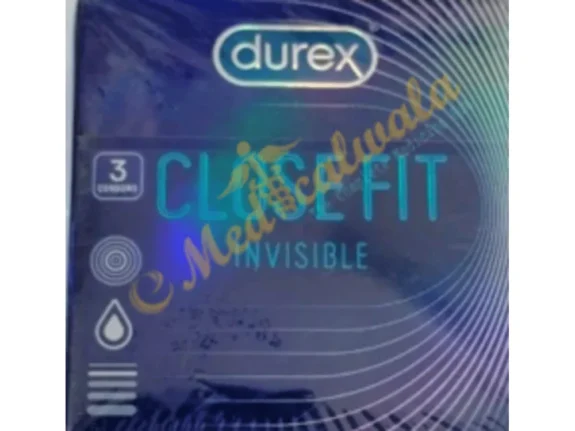 Durex Close Fit Invisible Condoms for Men 3N