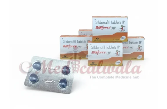 MANFORCE 100MG TABLET PACK OF 5