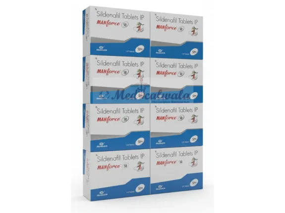 MANFORCE 50MG TABLET PACK OF 10