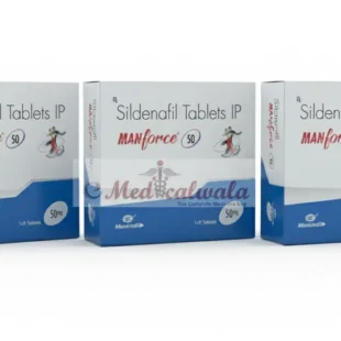 MANFORCE 50MG TABLET PACK OF 3