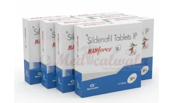MANFORCE 50MG TABLET PACK OF 5