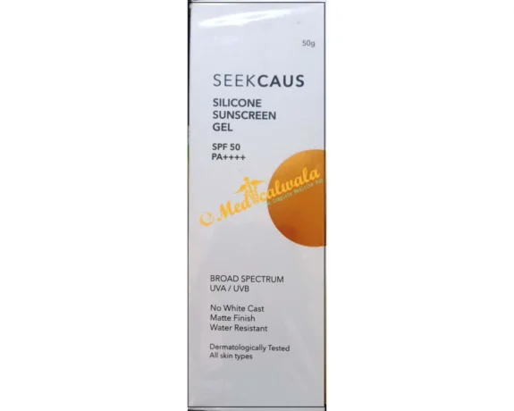 SEEKCAUS SILICONE SPF 50 PA ++++ 50G SUNSCREEN GEL