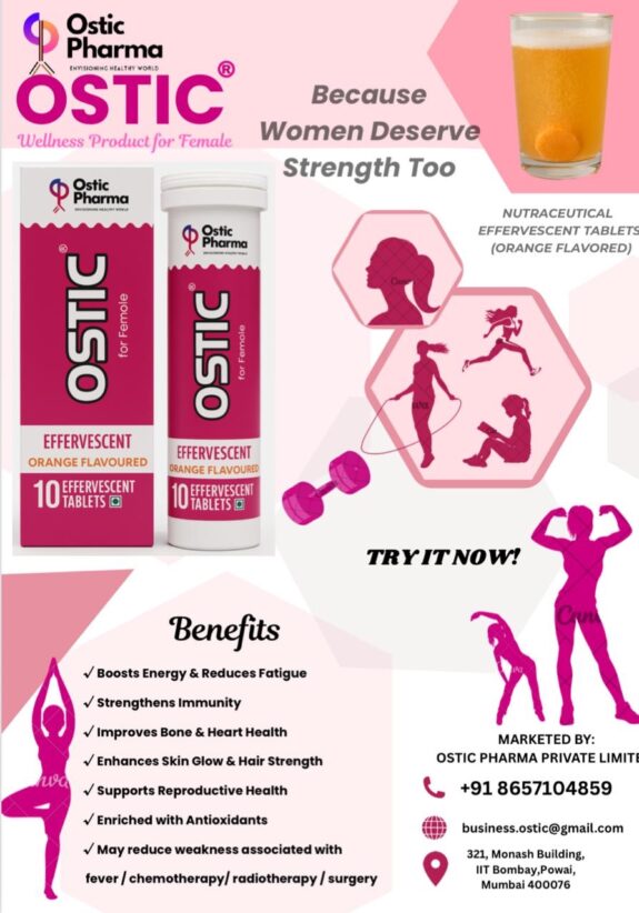 OSTIC EFFERVESCENT TABLET FOR FEMALE